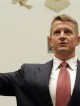 Blackwater USA founder Erik Prince is sworn in on Capitol Hill in Washington, Tuesday, Oct. 2, 2007, prior to testifying before the House Oversight Committee hearing examining the mission and performance of the private military contractor Blackwater in Iraq and Afghanistan. (AP Photos/Susan Walsh)